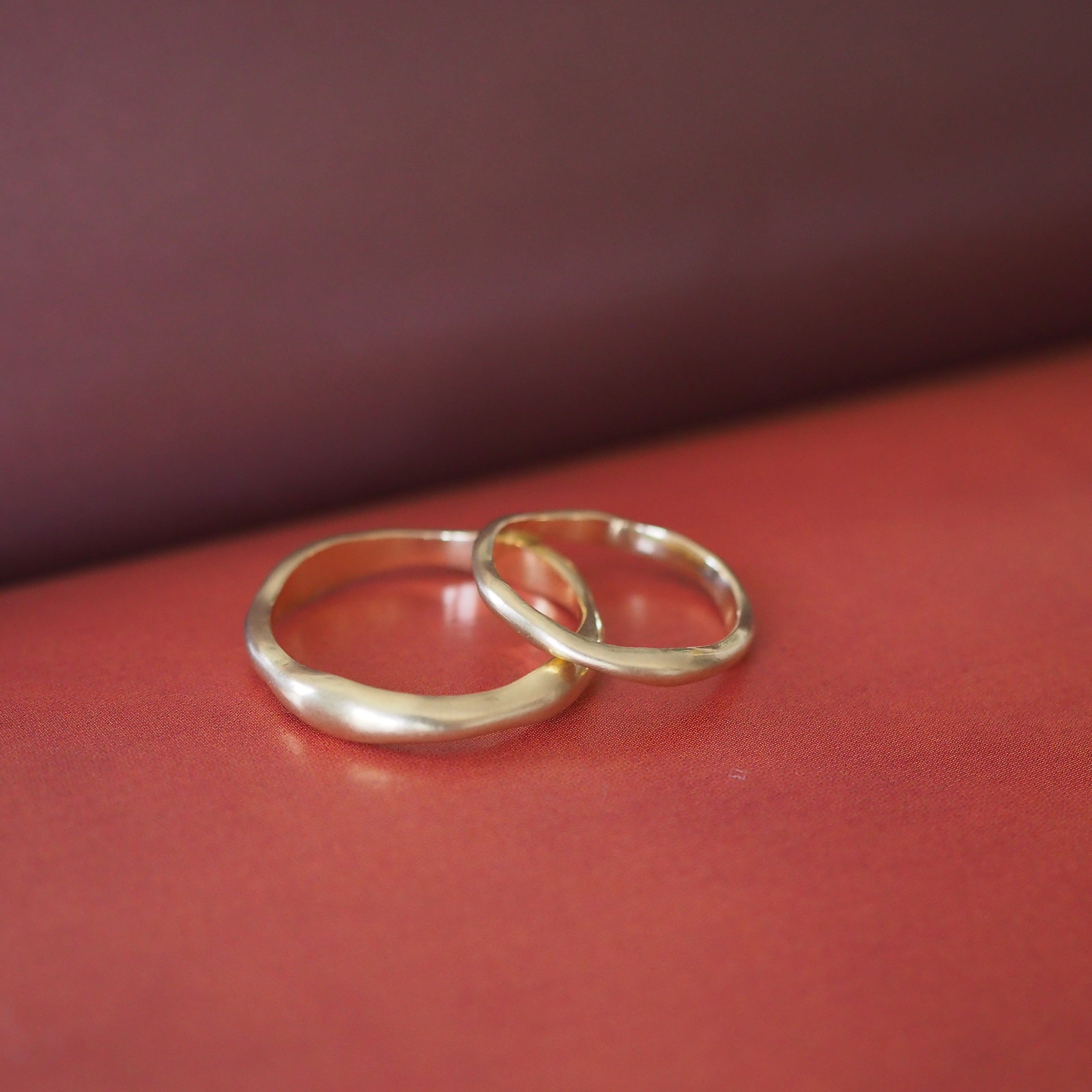 Anillos de boda, hecho a mano en Valencia