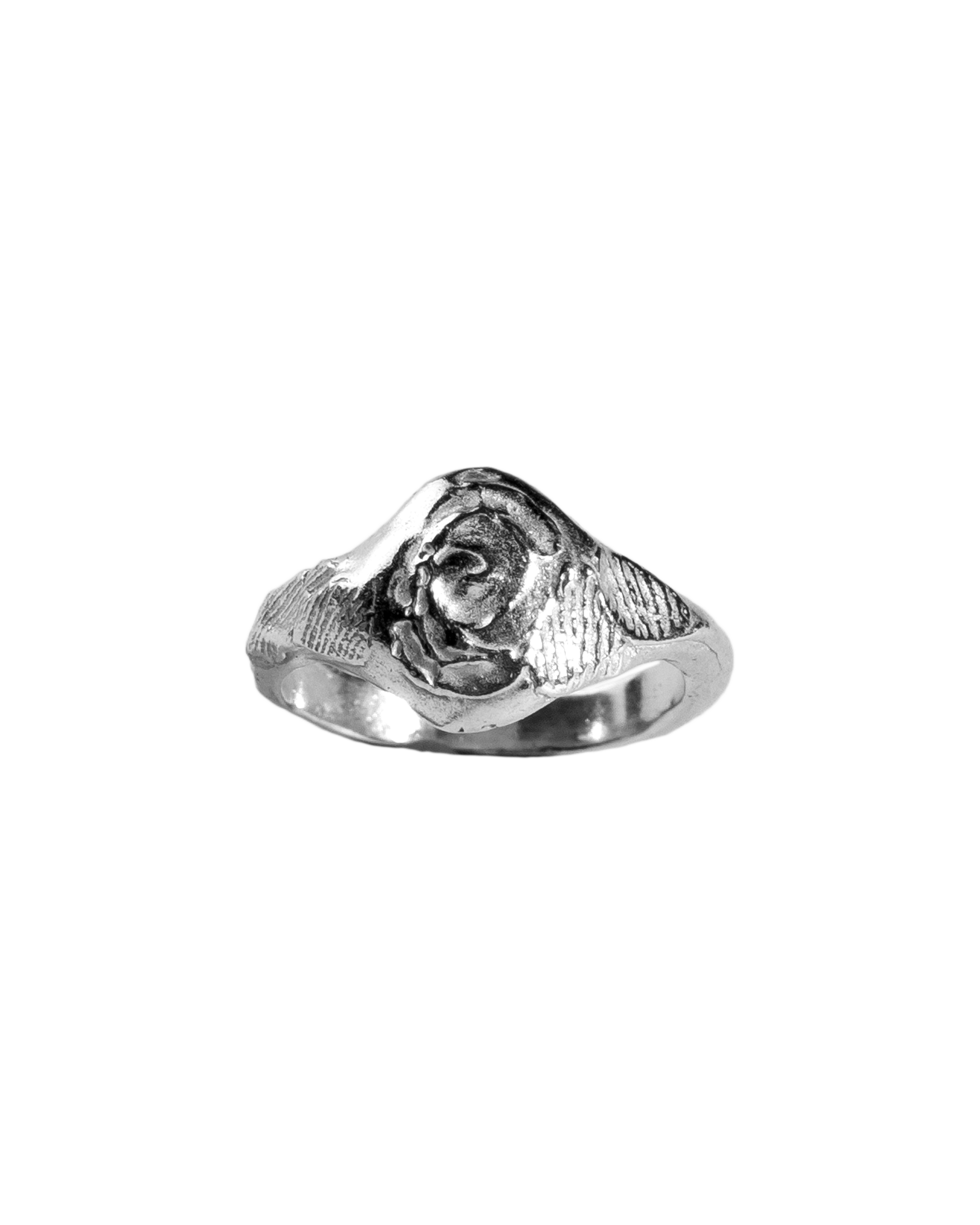 Anillo Ona en plata de ley, hecho a mano en València