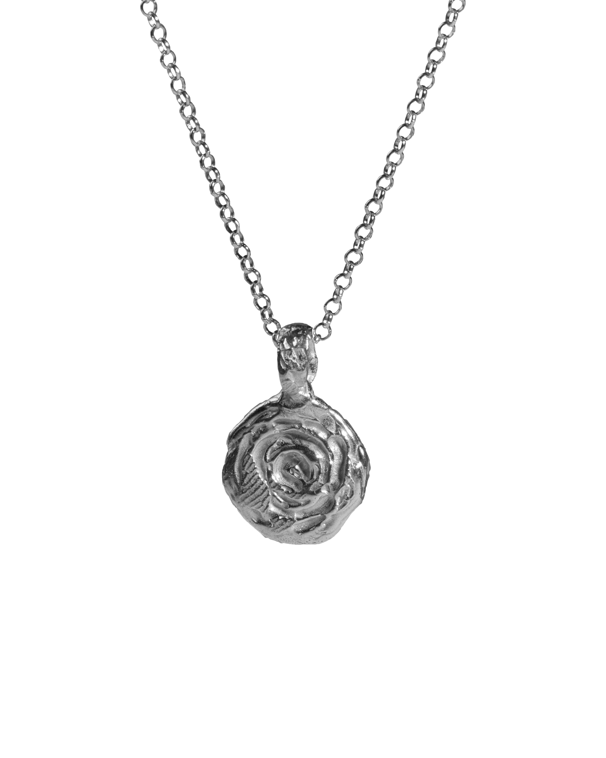 Collar de plata Giro S, hecho a mano en València