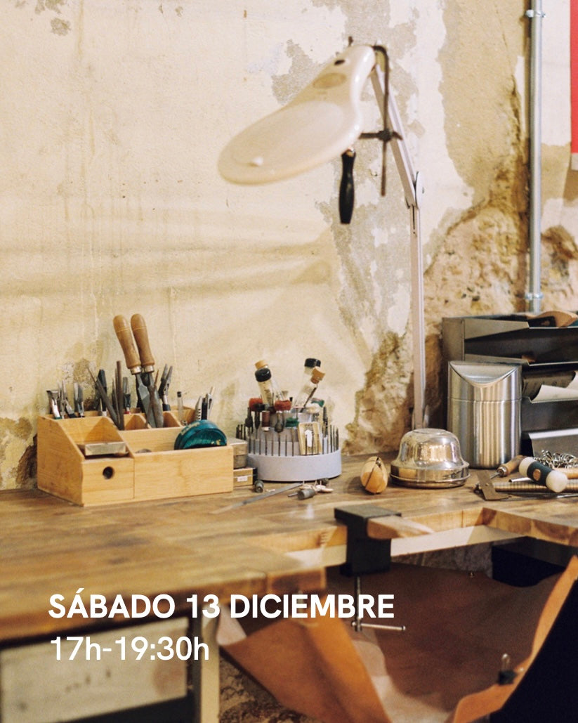 Taller de joyería en Valencia el 13 de diciembre de 2025