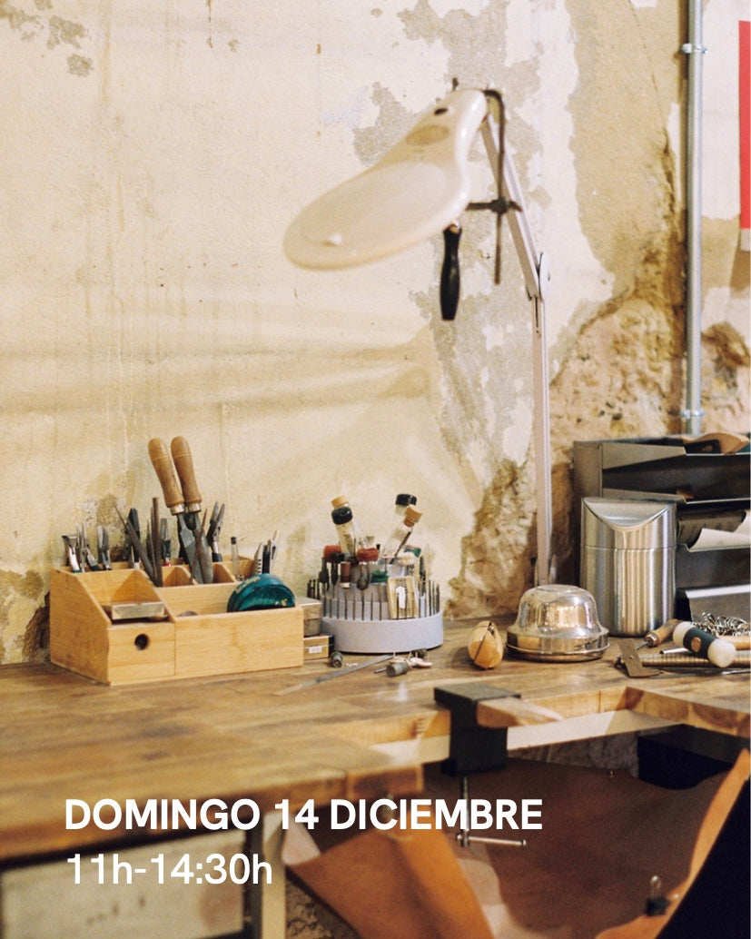 Taller de joyería en Valencia el 14 de diciembre