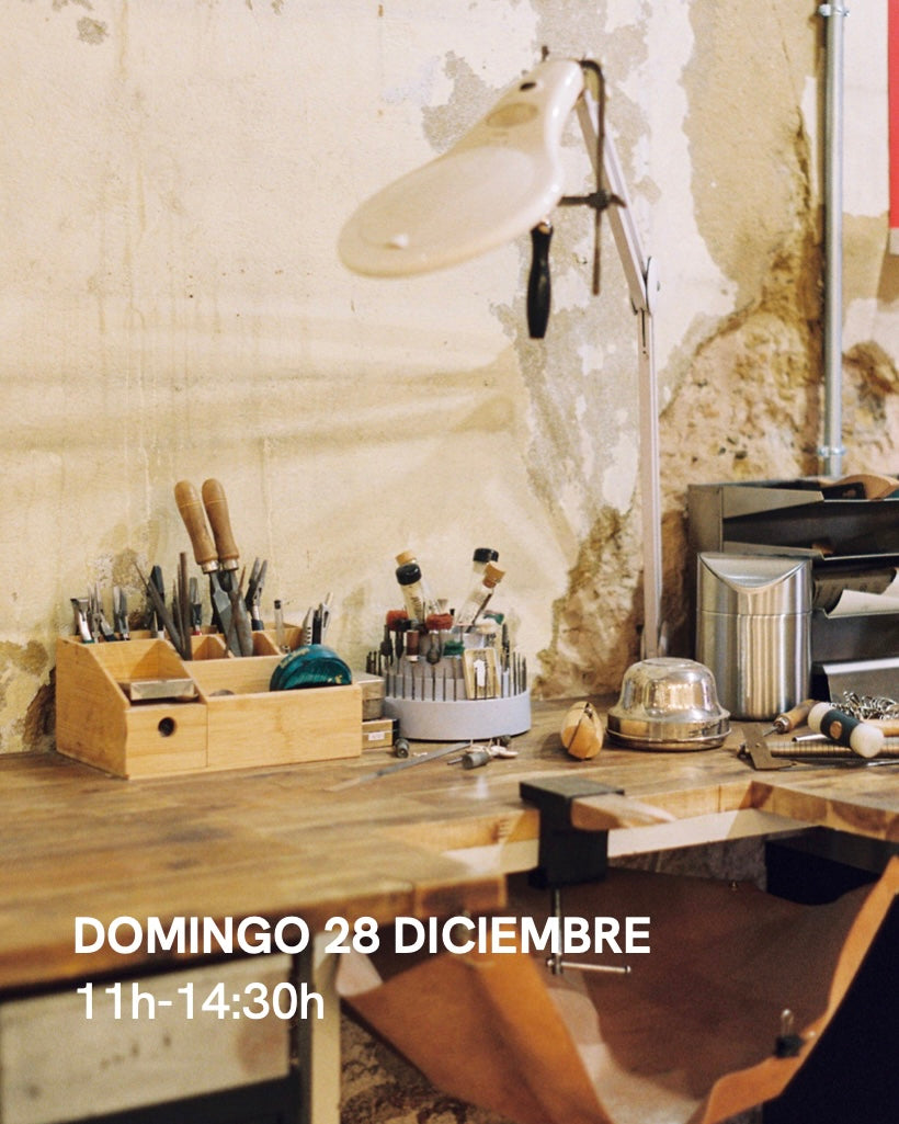 Taller de joyería en Valencia el 28 de diciembre de 2025