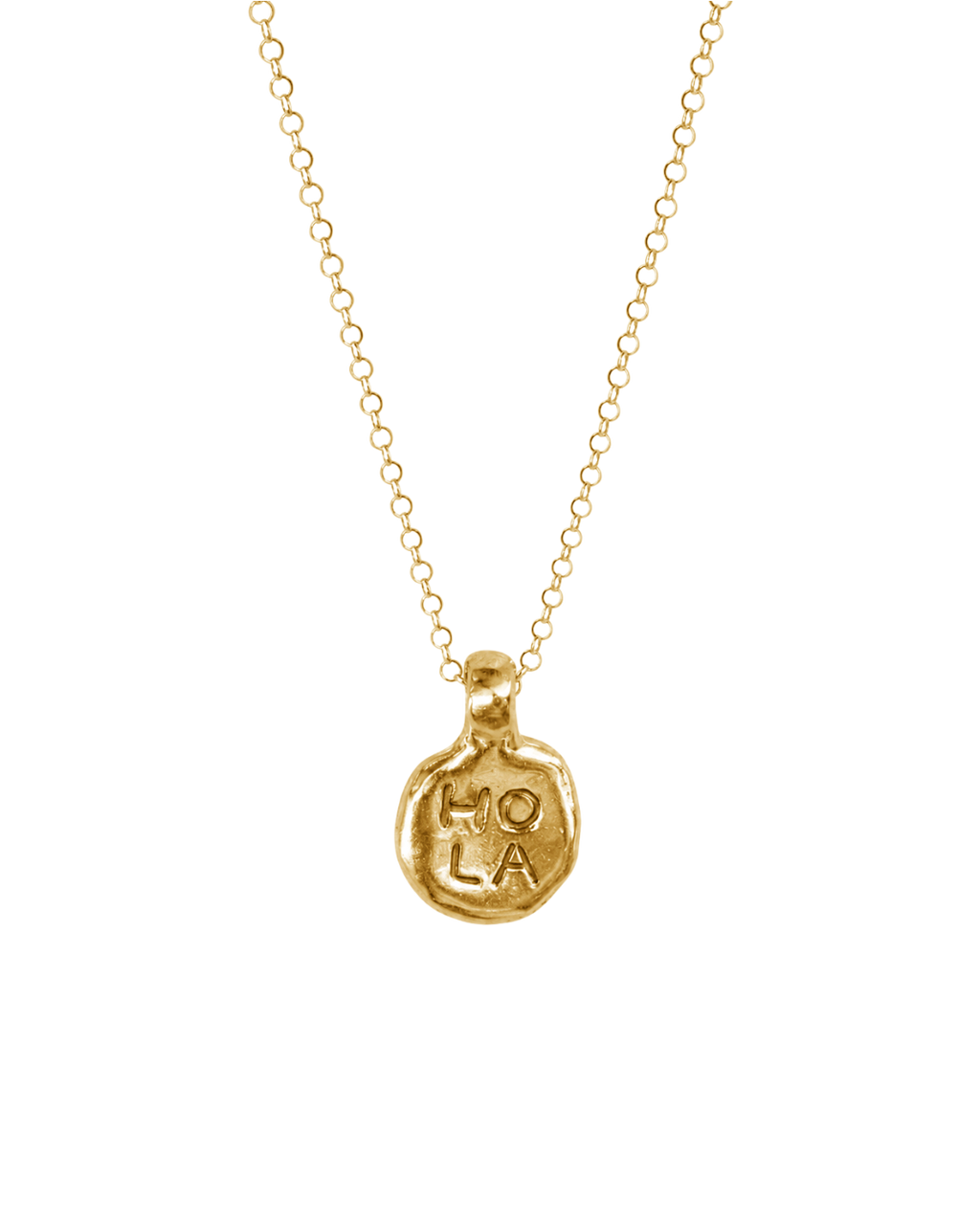 HOLA gold-plated