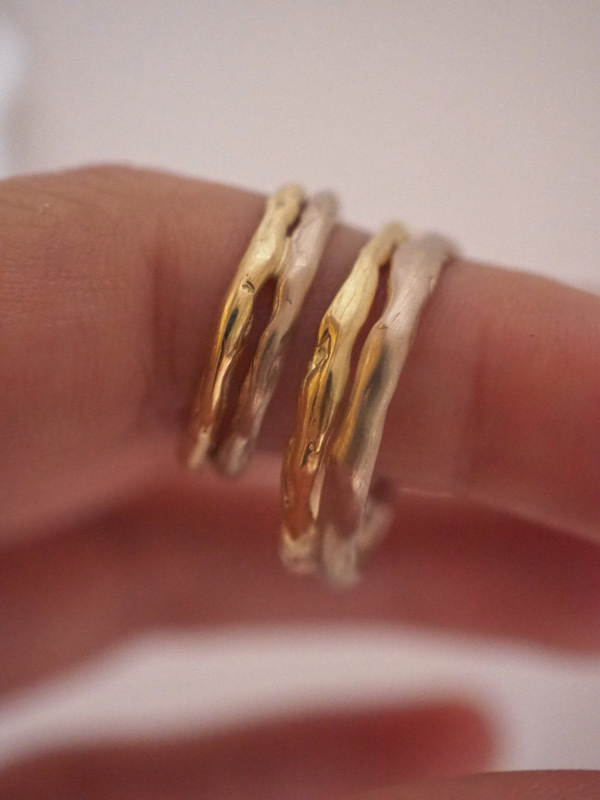 Alianzas de boda hechas en Valencia artesanalmente