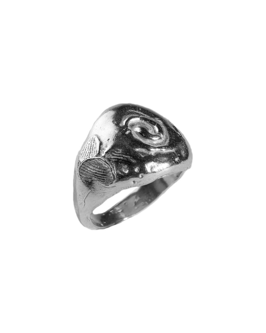 Anillo Claror en plata de ley, hecho a mano en València
