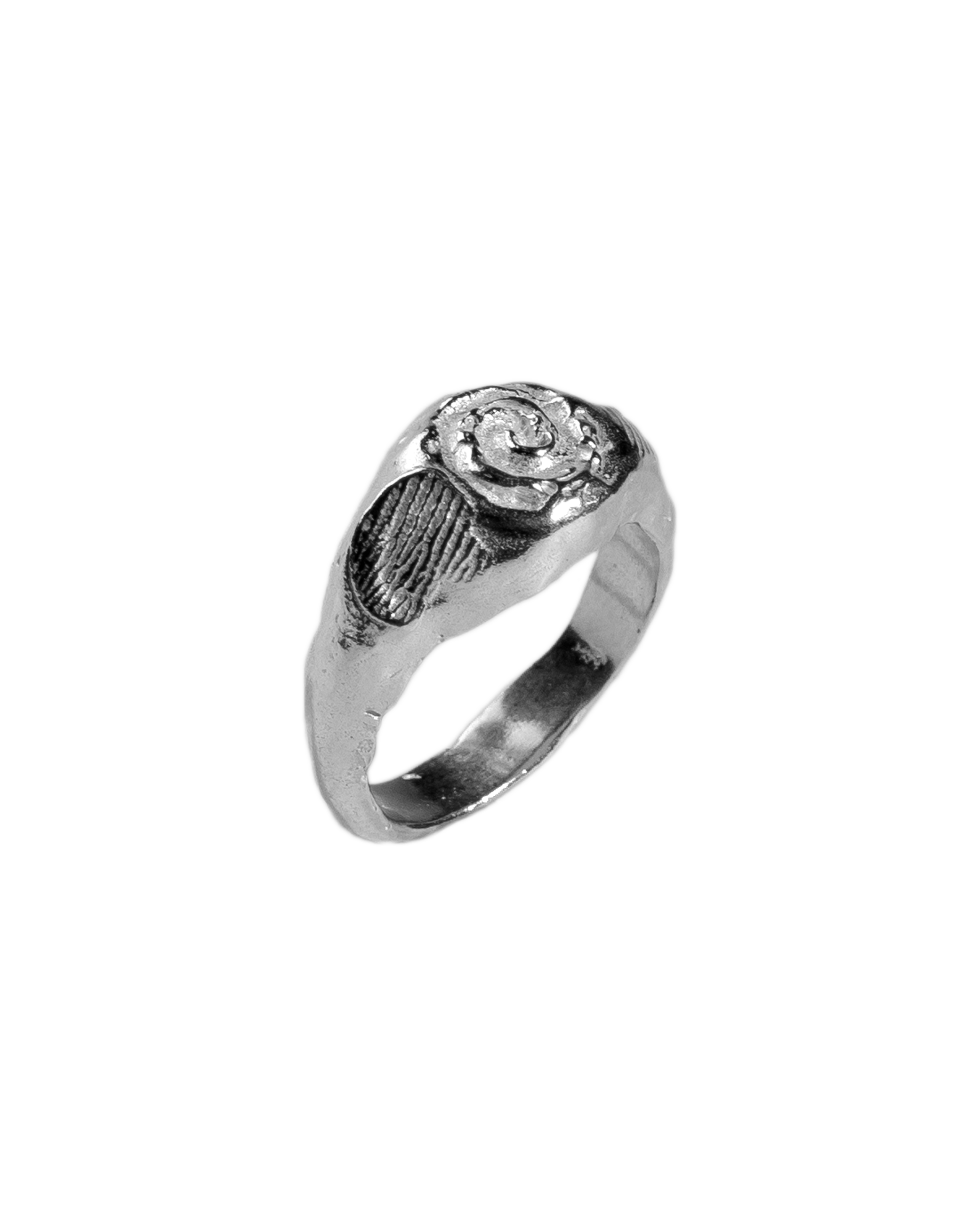Anillo Alba, hecho a mano en plata de ley en València
