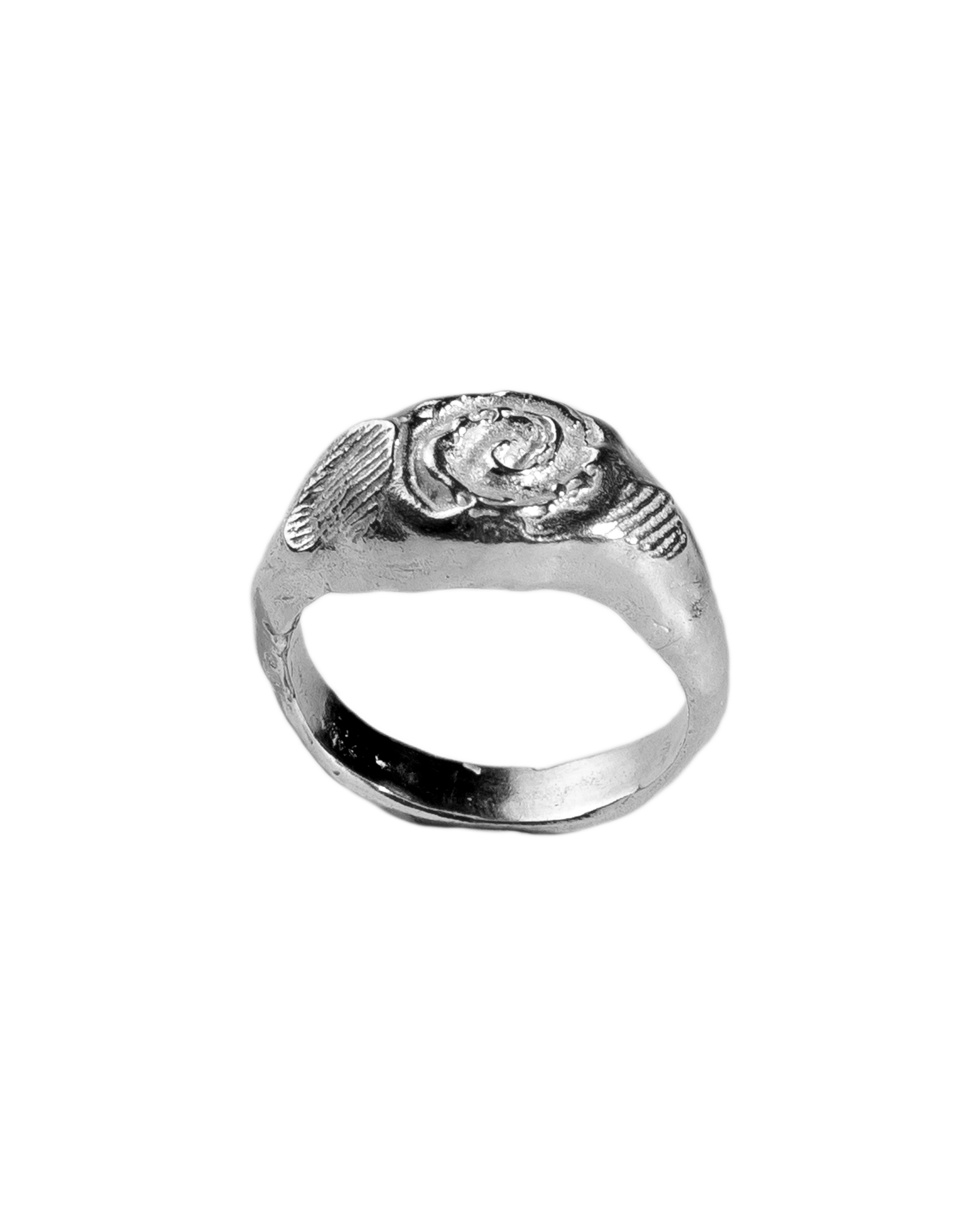 Anillo Alba, hecho a mano en plata de ley en València