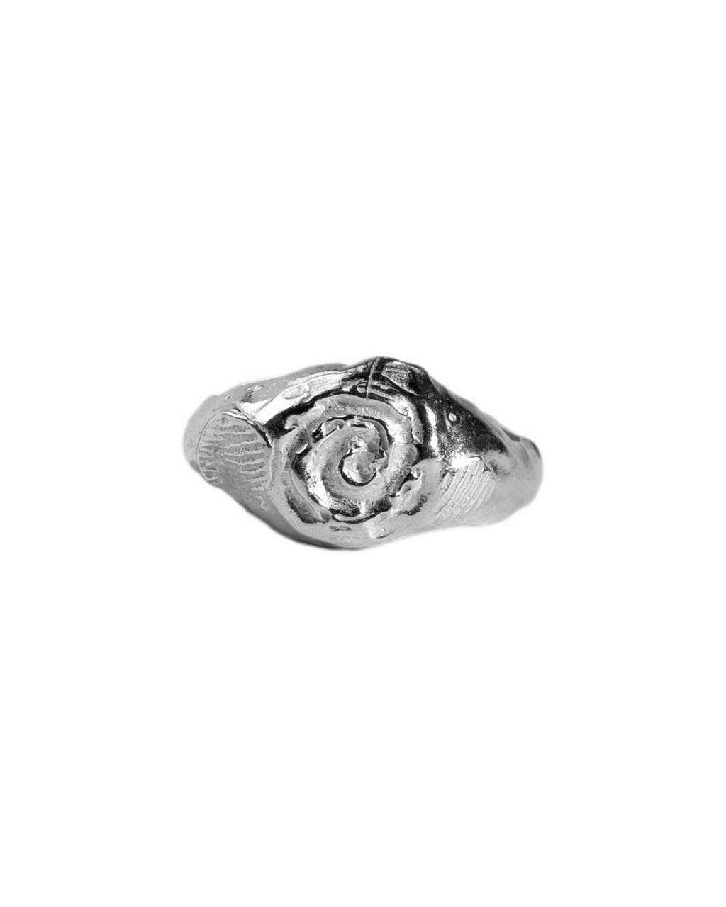 Anillo Alba, hecho a mano en plata de ley en València

