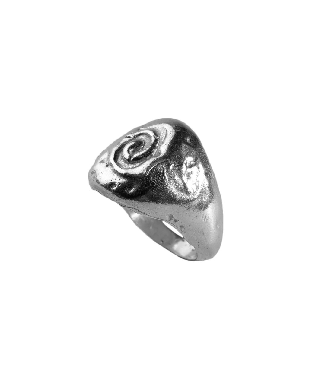 Anillo Claror en plata de ley, hecho a mano en València
