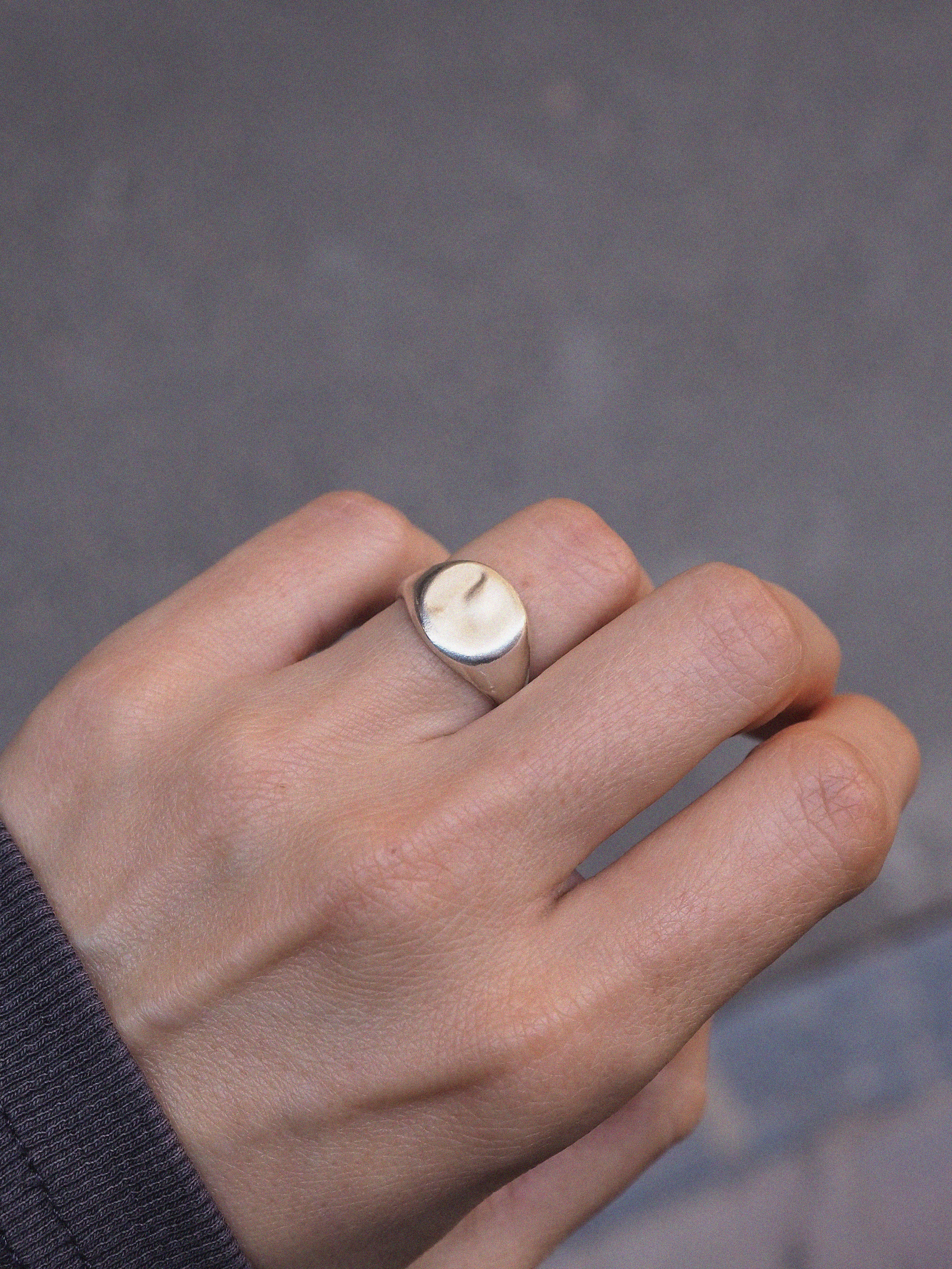 Anillo sello Meldted Signet 0, hecho a mano en València