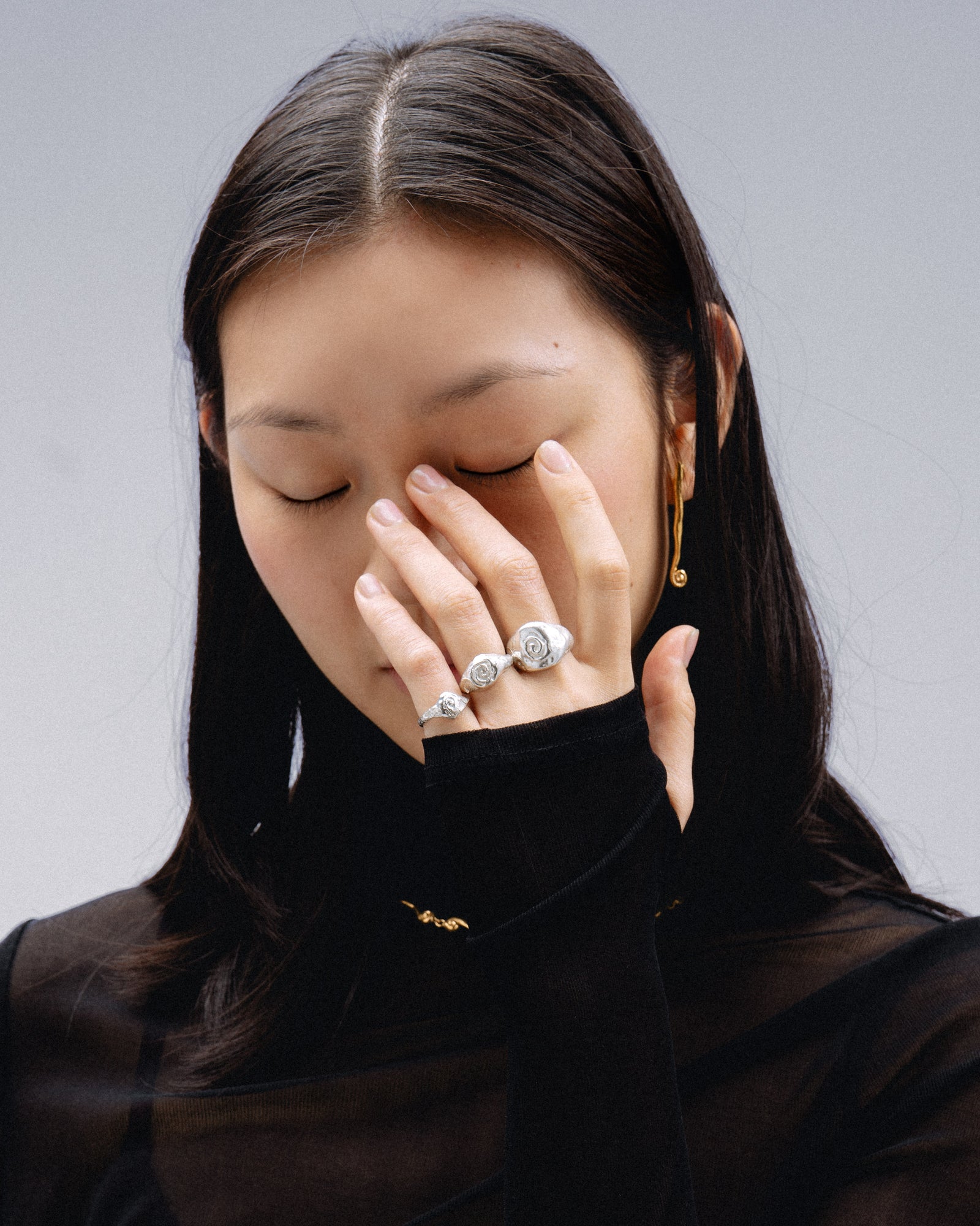 Anillos en plata de ley, hecho a mano en València
