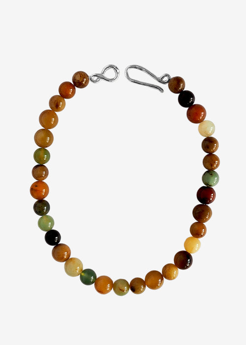 Collar con piedras naturales Arrels 003, hecho a mano en Valencia