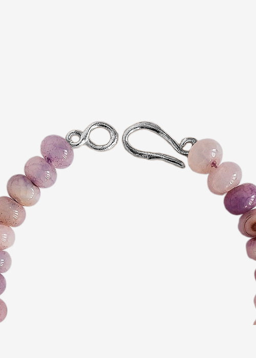 Collar con piedras naturales Arrels 004, hecho a mano en Valencia