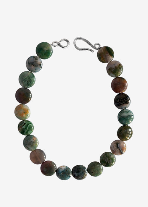 Collar con piedras naturales Arrels 005, hecho a mano en Valencia