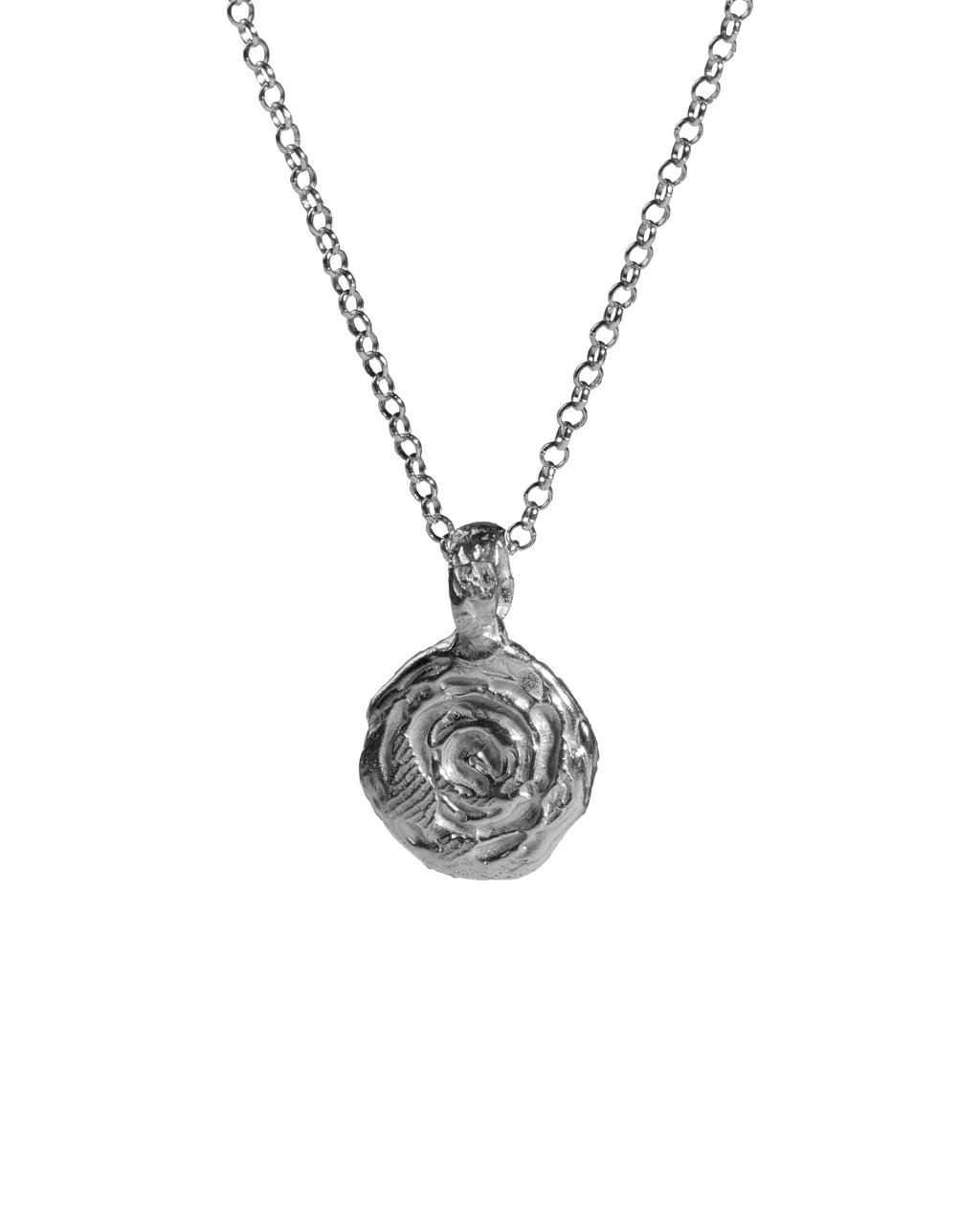 Collar de plata Giro S, hecho a mano en València