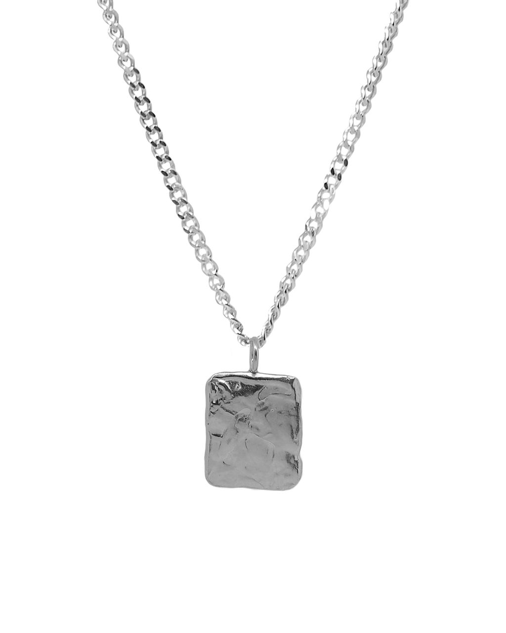 Collar de plata Marea , hecho a mano en Valencia