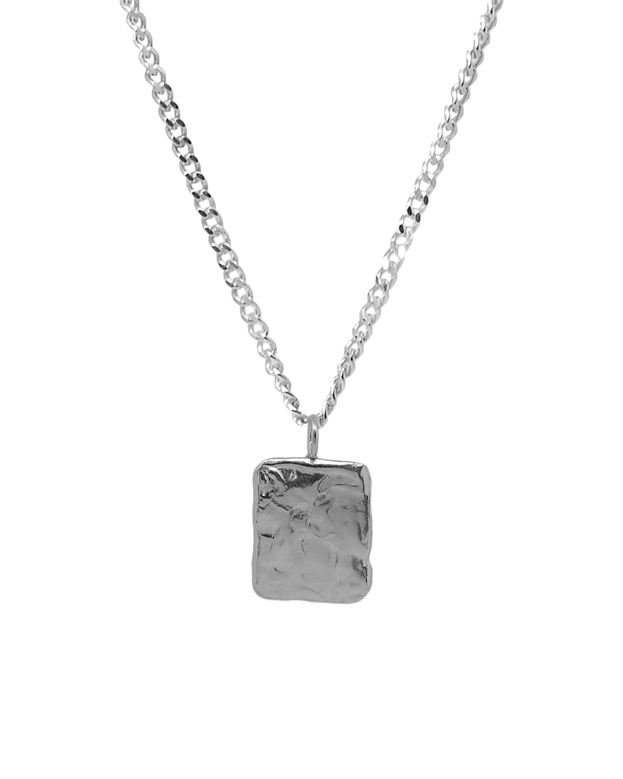 Collar de plata Marea , hecho a mano en Valencia
