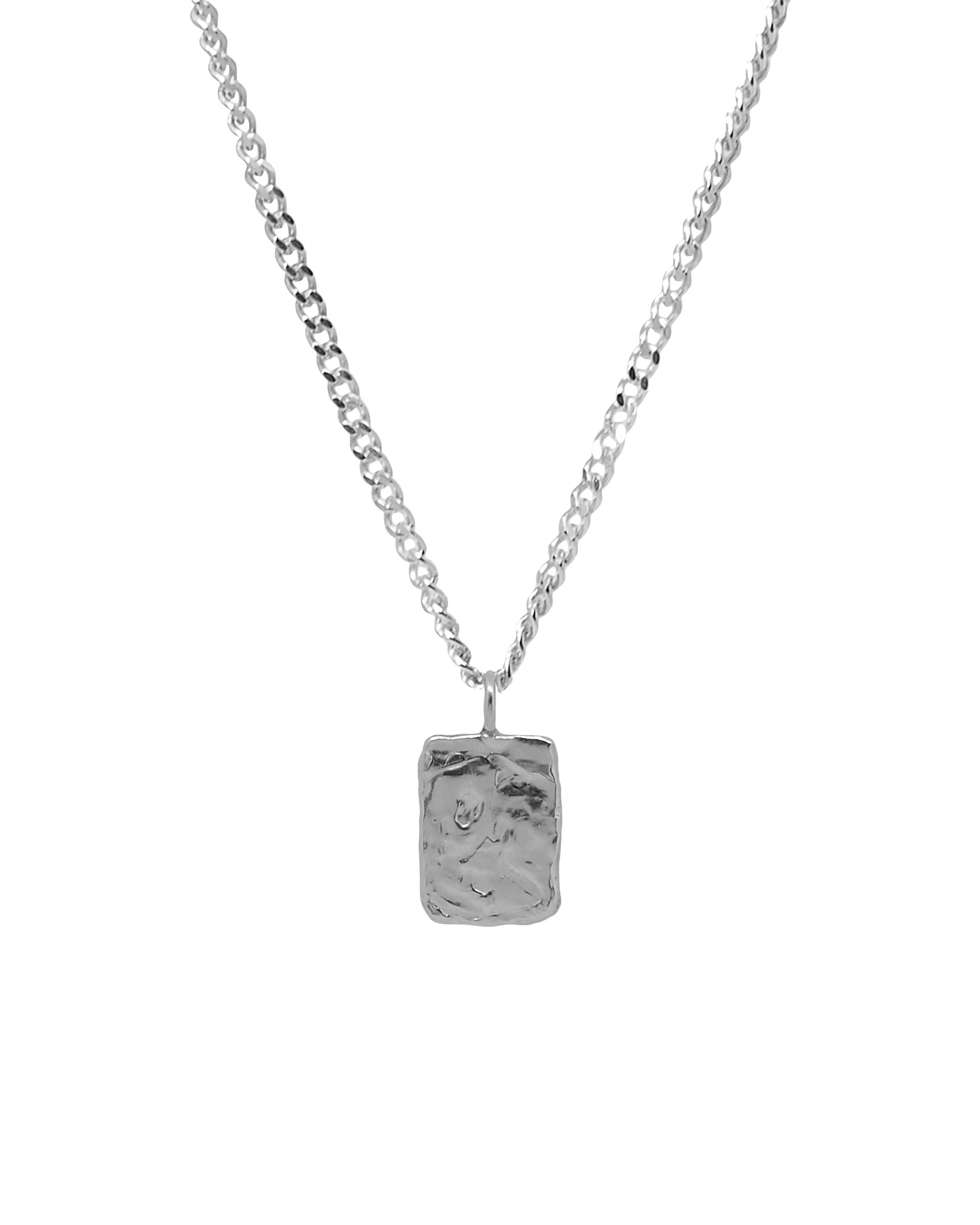 Collar de plata Marea S, hecho a mano en Valencia