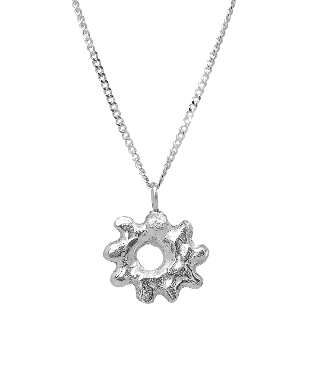 Collar Tallo Marga, hecho a mano con plata de ley en Valencia