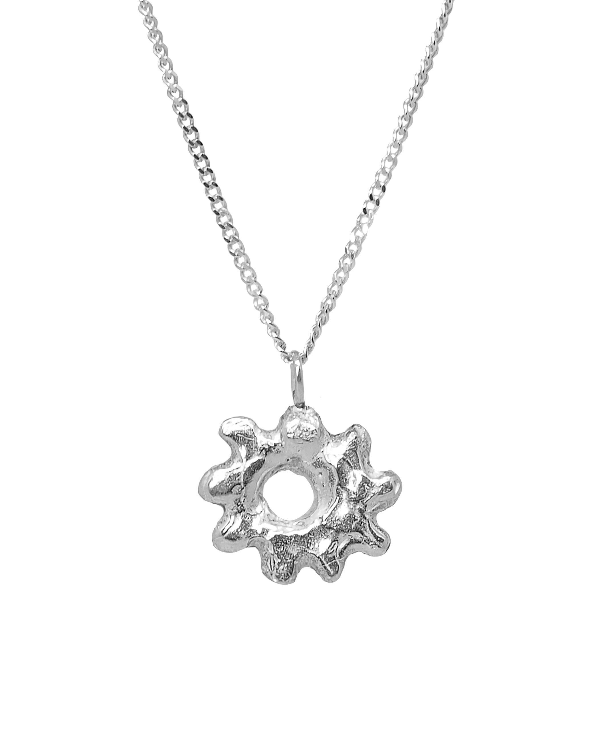 Collar Tallo Marga, hecho a mano con plata de ley en Valencia