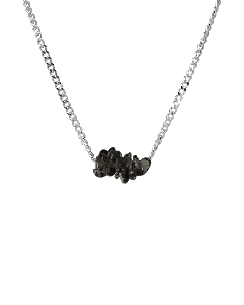 Collar de vidrio Tornado, hecho a mano en Valencia