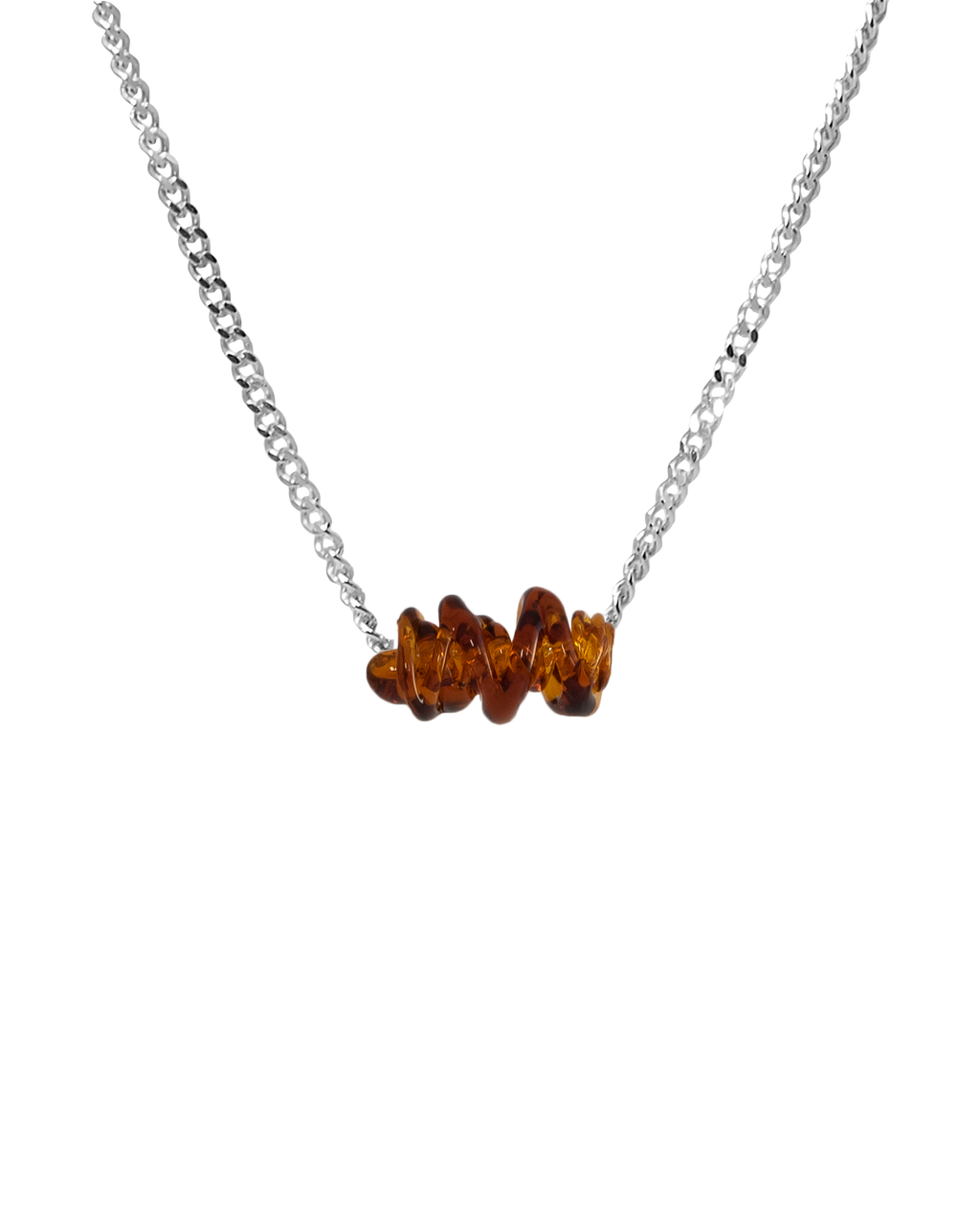 Collar de vidrio Tornado, hecho a mano en Valencia