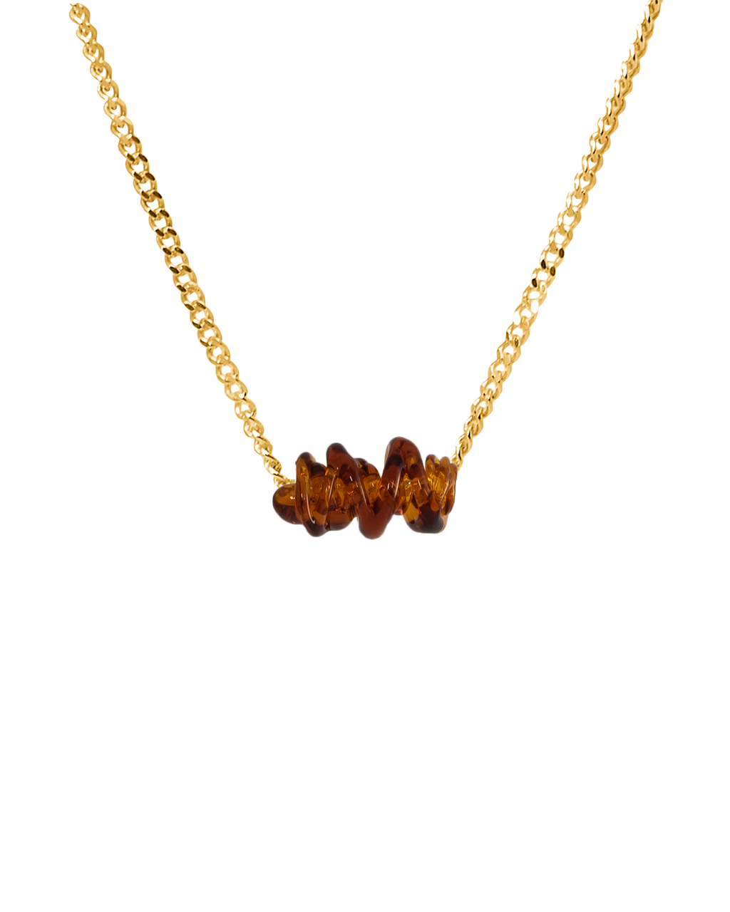Collar de vidrio Tornado, hecho a mano en Valencia