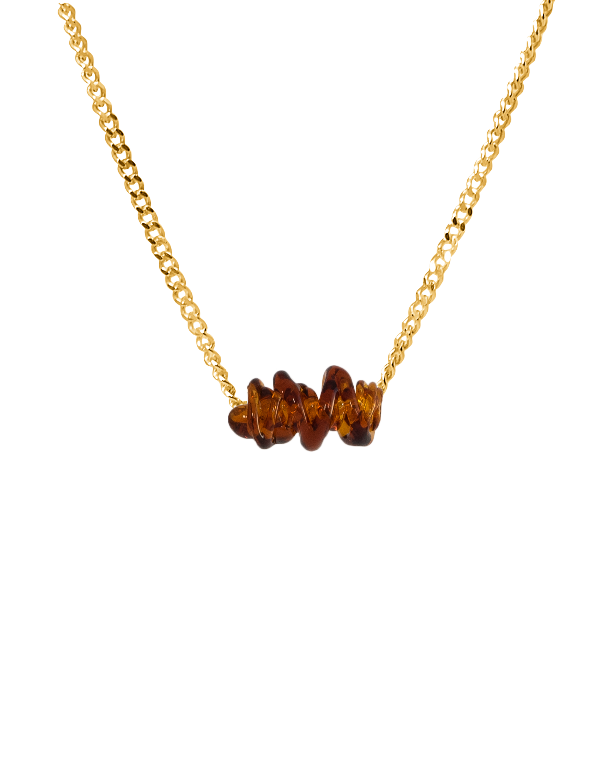 Collar de vidrio Tornado, hecho a mano en Valencia