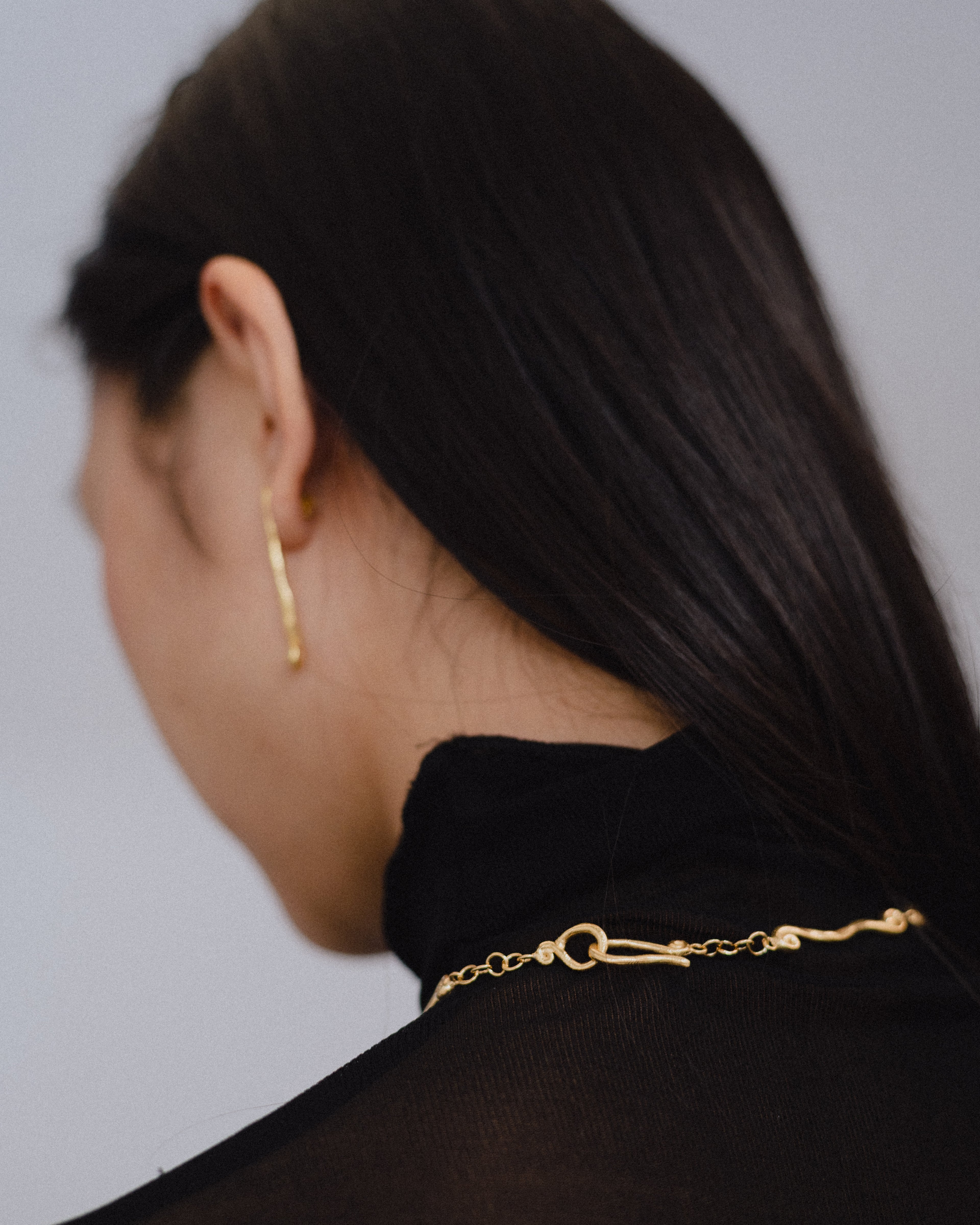Collar dorado Volta, hecho a mano en València