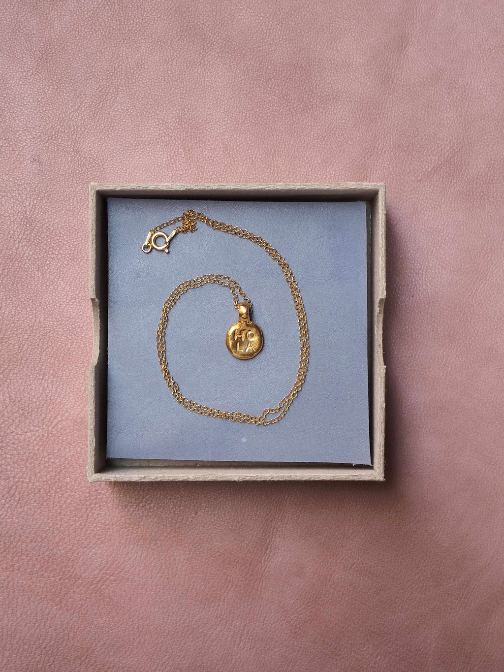 HOLA gold-plated