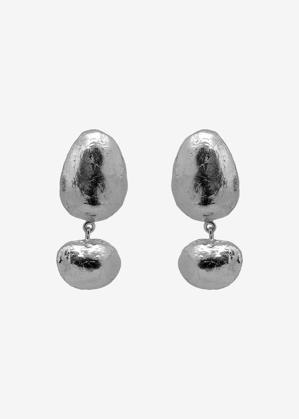 Pendientes de plata Pedres, hechos a mano en Valencia