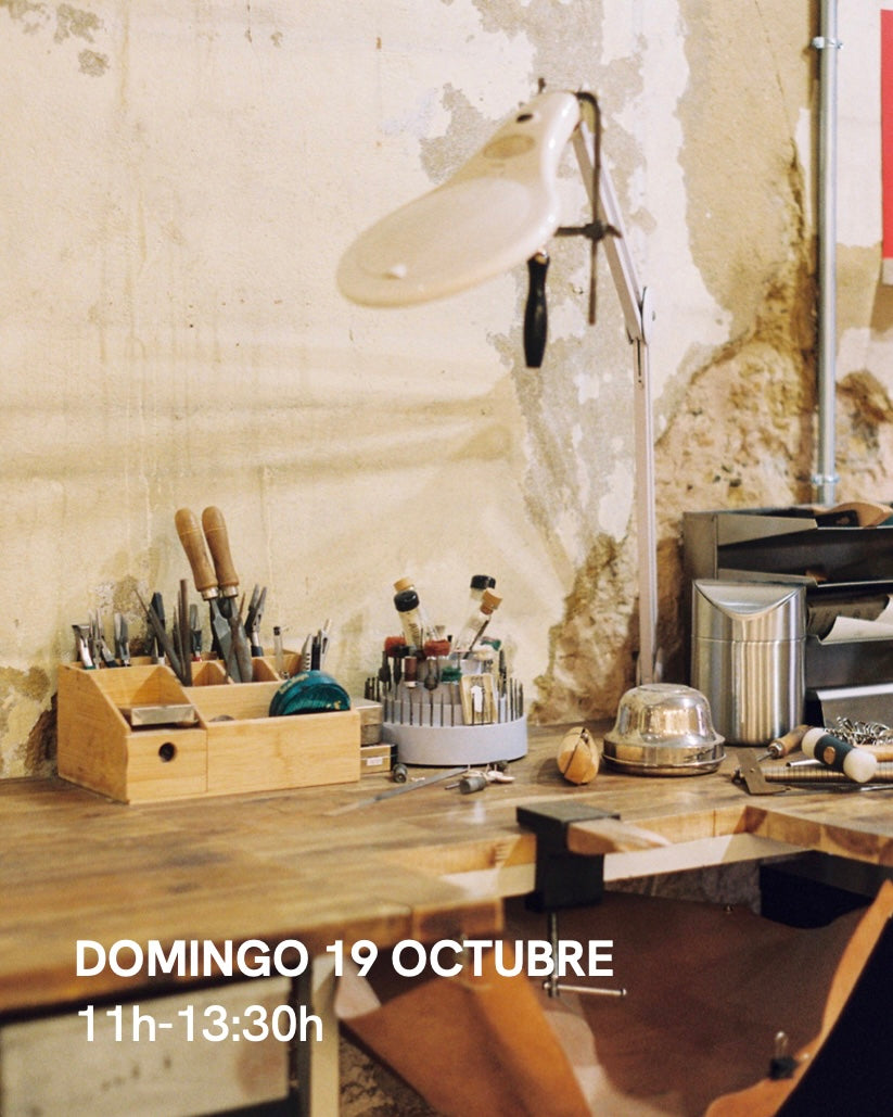 Taller de joyería en Valencia, domingo 19 de octubre. Rocío Studio. 